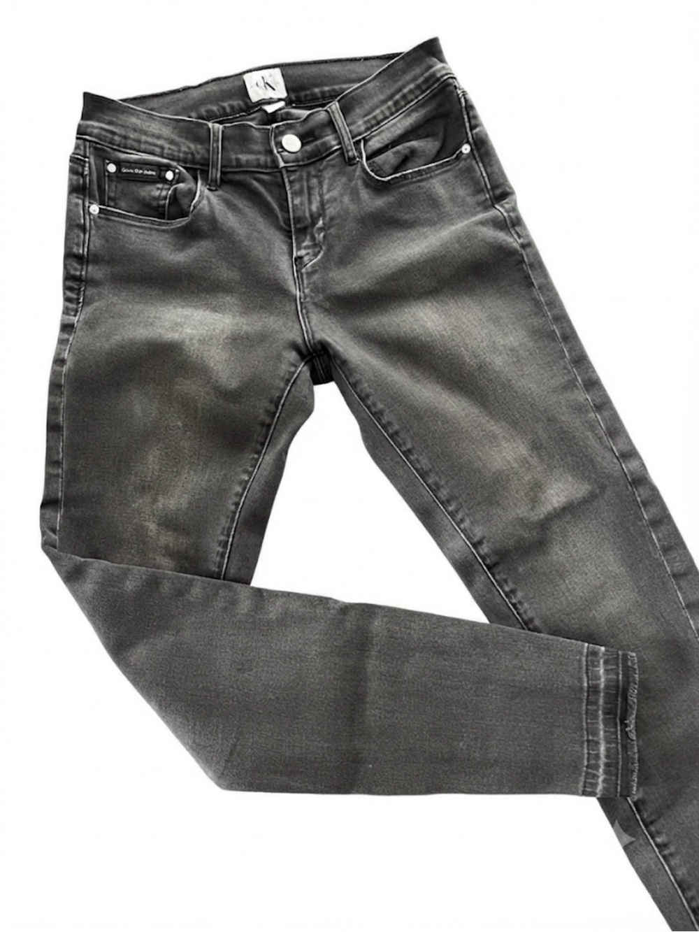 Calvin Klein Women's Gray Skinny Jeans